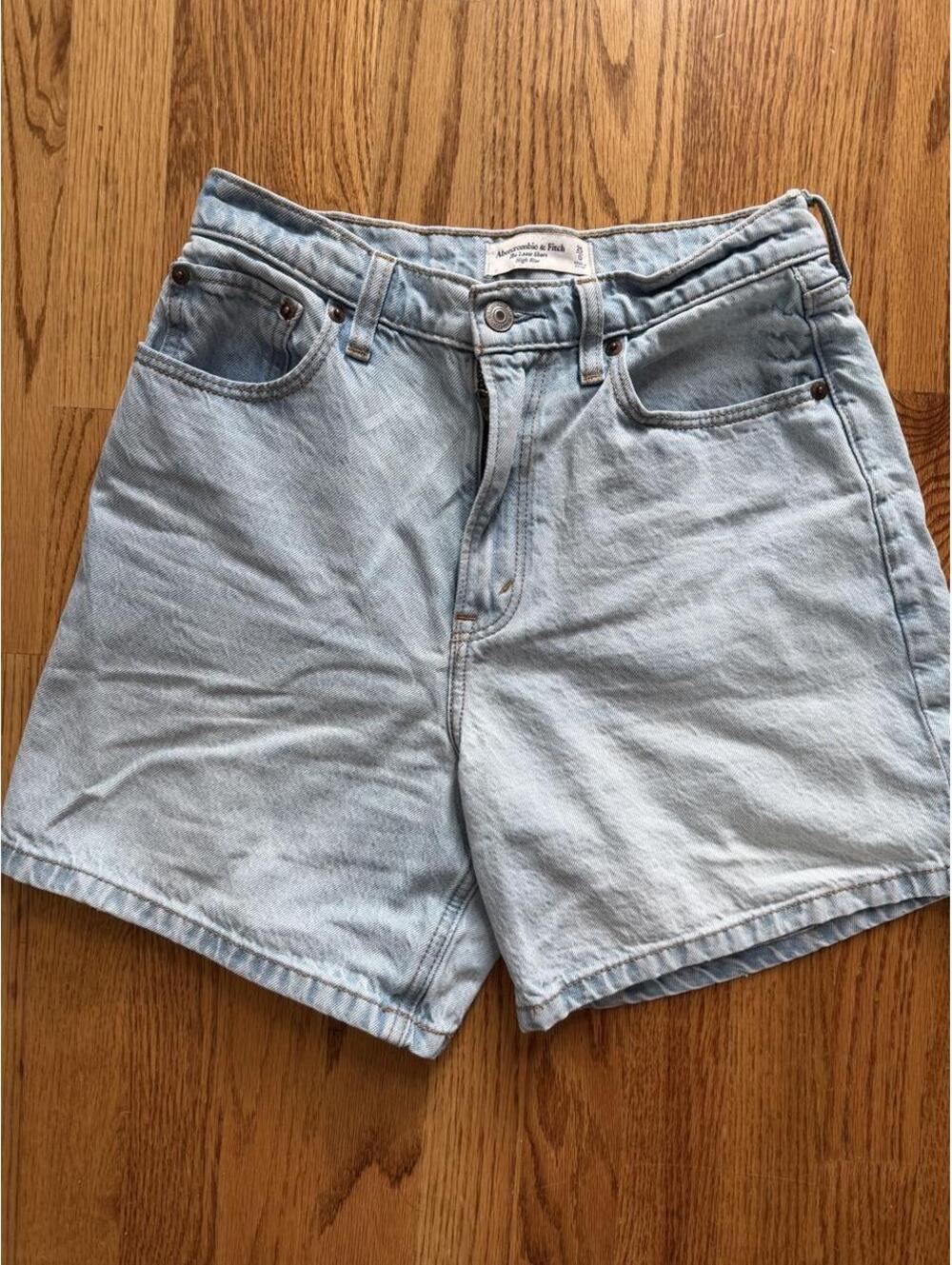 Abercrombie & Fitch Women's Blue Shorts